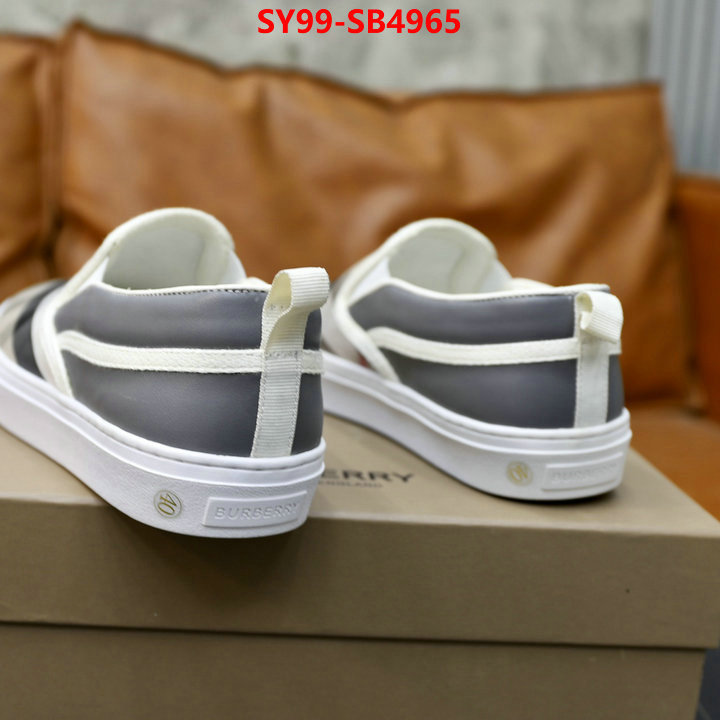 Women Shoes-Burberry customize best quality replica ID: SB4965 $: 99USD