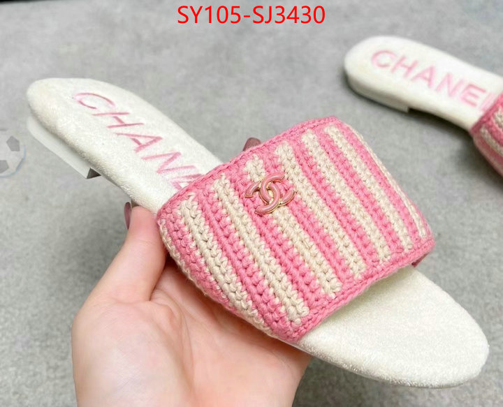 Women Shoes-Chanel highest quality replica ID: SJ3430 $: 105USD