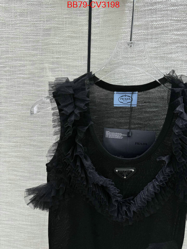 Clothing-Prada where should i buy replica ID: CV3198 $: 79USD
