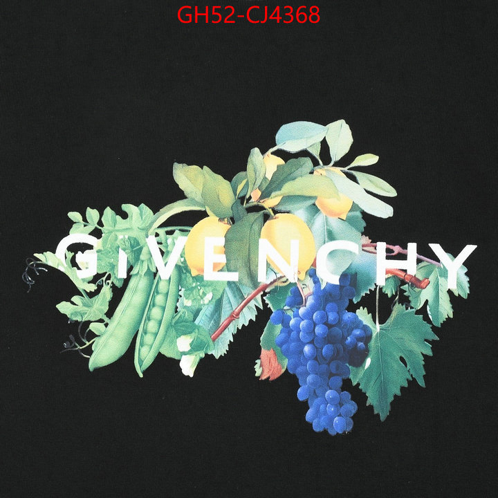 Clothing-Givenchy replica best ID: CJ4368 $: 52USD