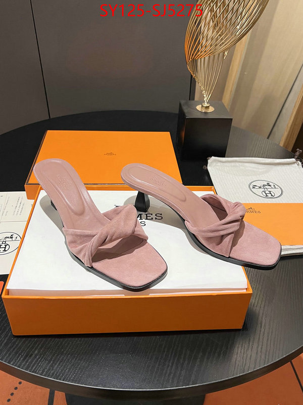 Women Shoes-Hermes replica aaaaa designer ID: SJ5275 $: 125USD