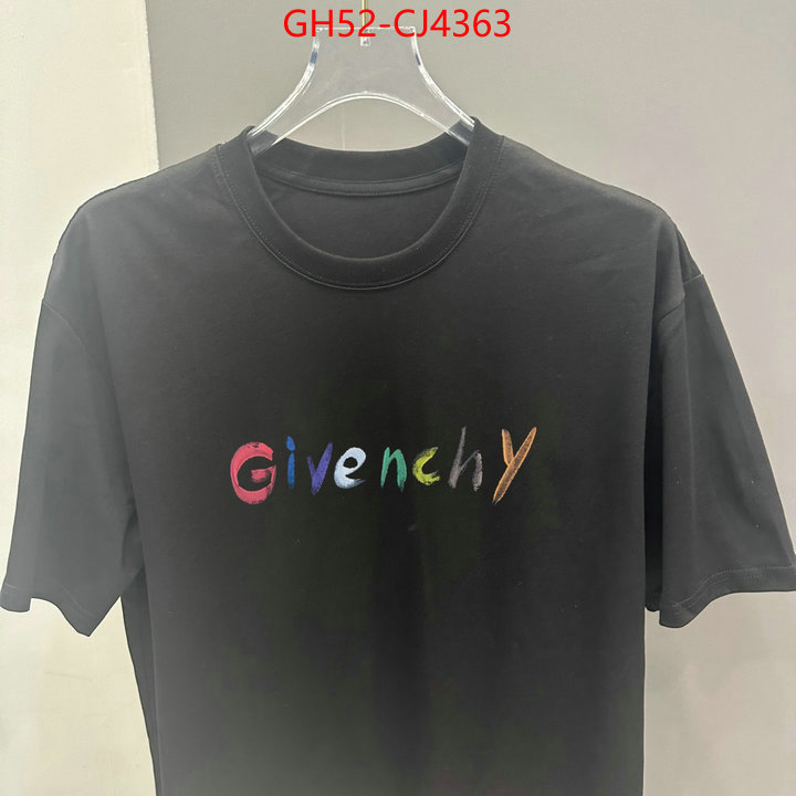 Clothing-Givenchy high ID: CJ4363 $: 52USD