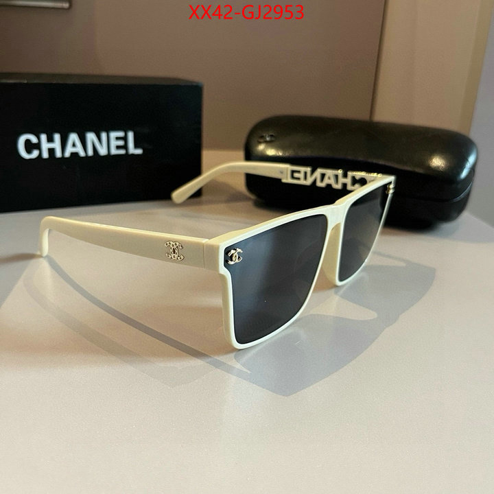 Glasses-Chanel where can you buy replica ID: GJ2953 $: 42USD