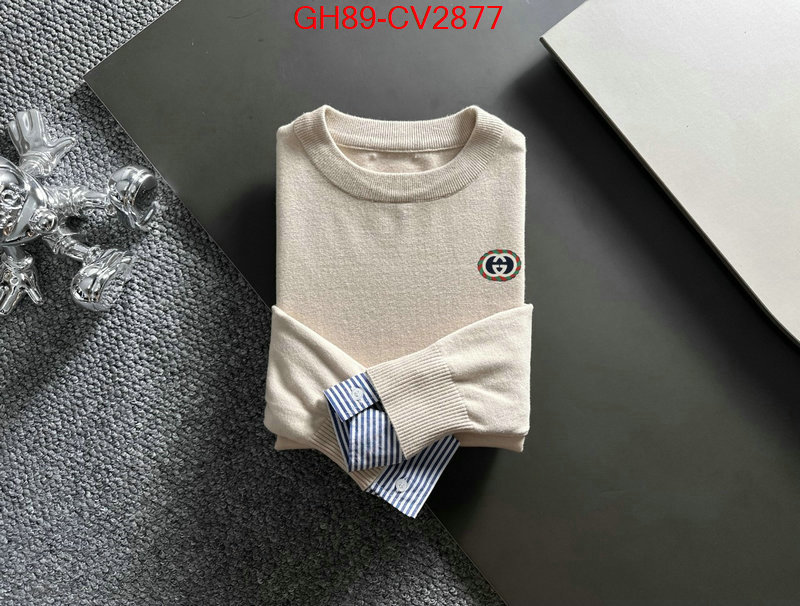 Clothing-Gucci buy luxury 2024 ID: CV2877 $: 89USD