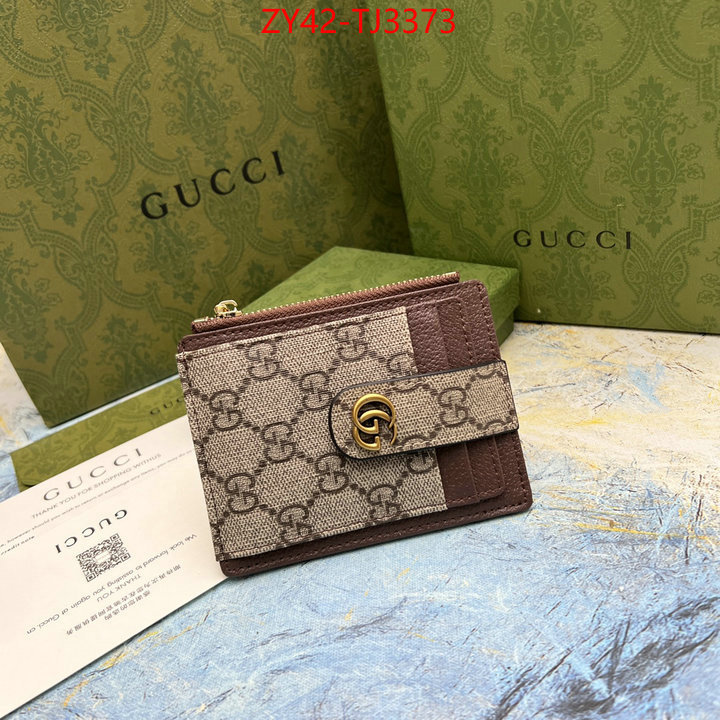 Gucci Bags(4A)-Wallet- fashion designer ID: TJ3373 $: 42USD,