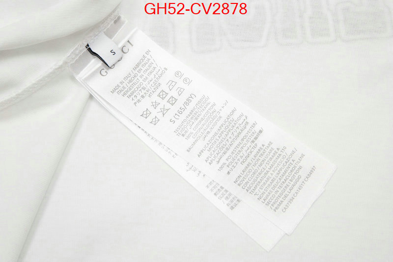 Clothing-Gucci best replica new style ID: CV2878 $: 52USD