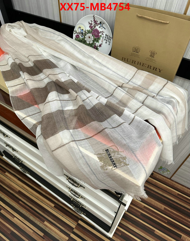Scarf-Burberry replica ID: MB4754 $: 75USD