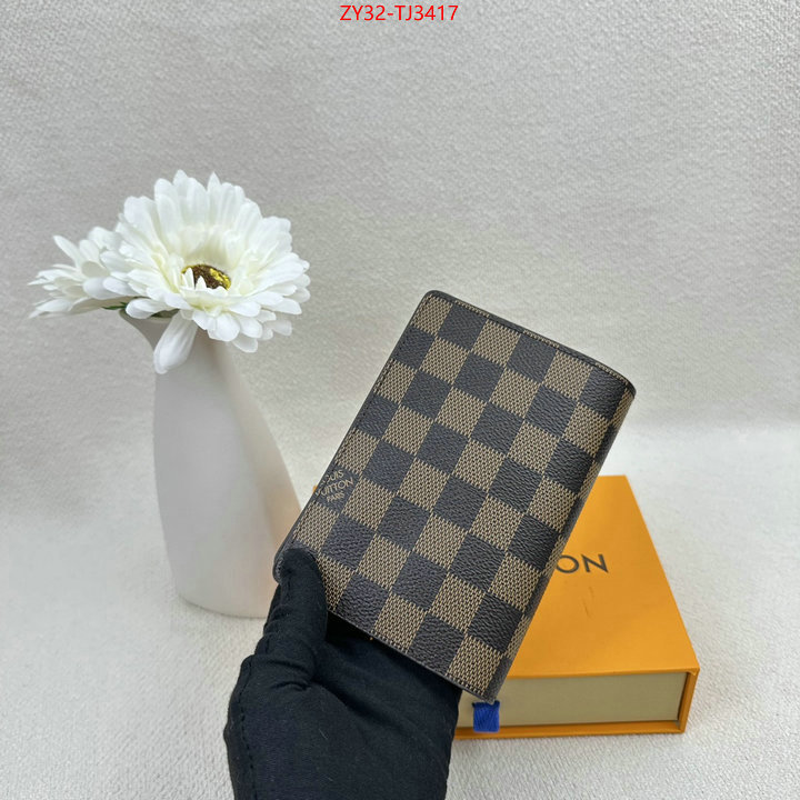 LV Bags(4A)-Wallet replicas buy special ID: TJ3417 $: 32USD,