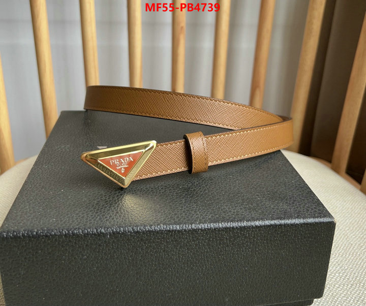Belts-Prada 1:1 replica ID: PB4739 $: 55USD
