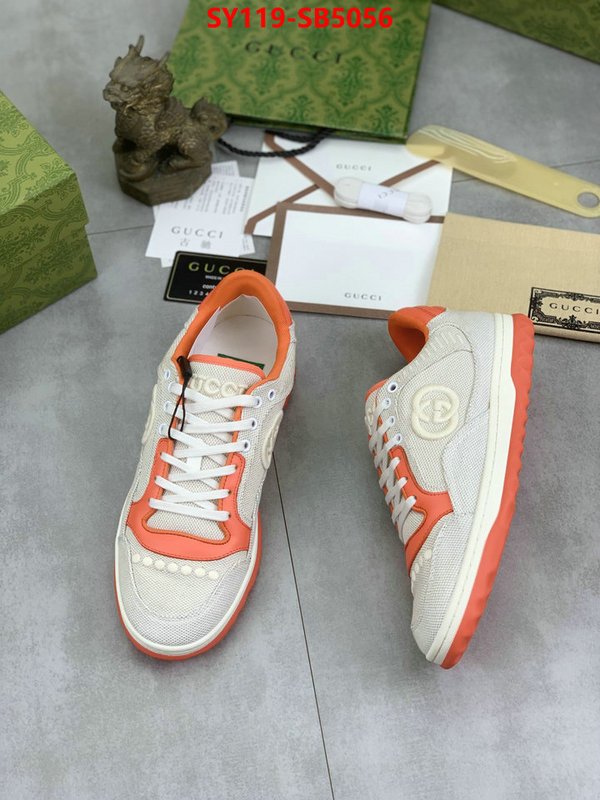 Men Shoes-Gucci best quality fake ID: SB5056 $: 119USD