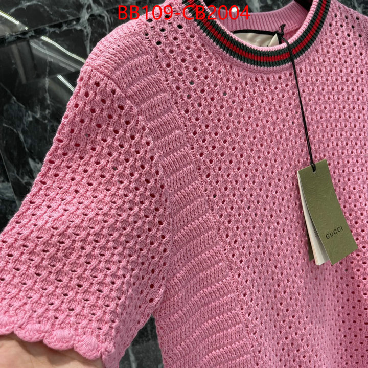 Clothing-Gucci where can i buy ID: CB2004 $: 109USD