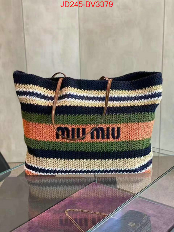 Miu Miu Bags(TOP)-Handbag- replcia cheap ID: BV3379 $: 245USD,