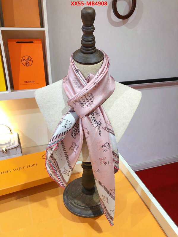 Scarf-LV best quality fake ID: MB4908 $: 55USD