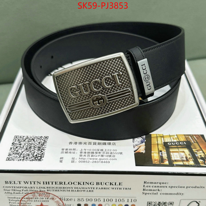 Belts-Gucci where to buy replicas ID: PJ3853 $: 59USD