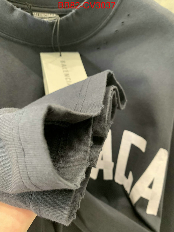 Clothing-Balenciaga where quality designer replica ID: CV3037 $: 82USD