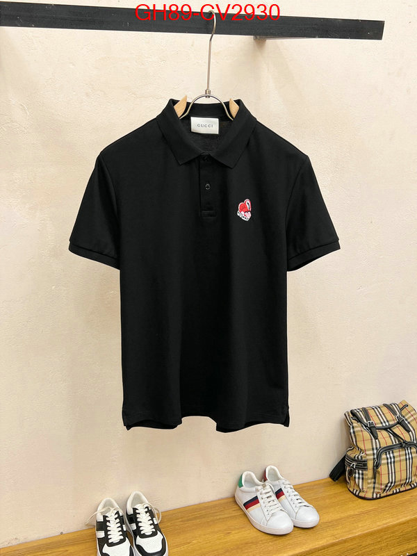 Clothing-Gucci replica 2024 perfect luxury ID: CV2930 $: 89USD