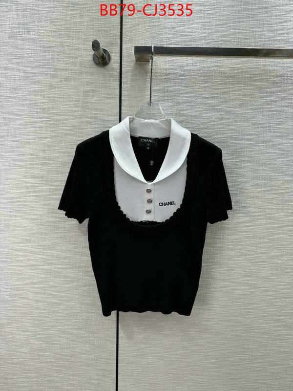 Clothing-Chanel replica for cheap ID: CJ3535 $: 79USD