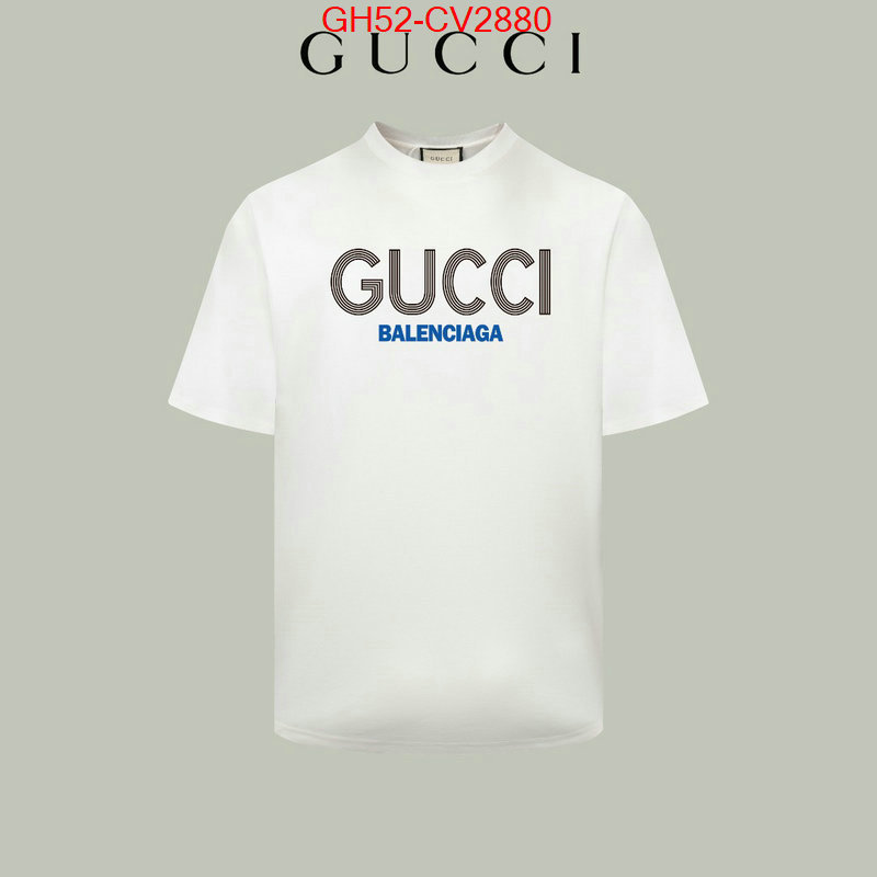Clothing-Gucci for sale cheap now ID: CV2880 $: 52USD