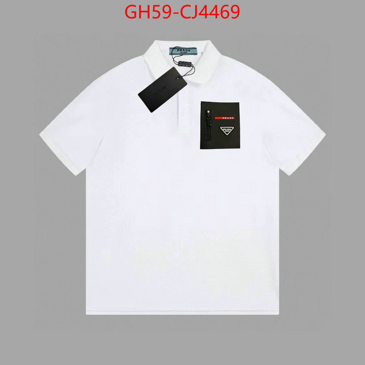 Clothing-Prada 2024 perfect replica designer ID: CJ4469 $: 59USD