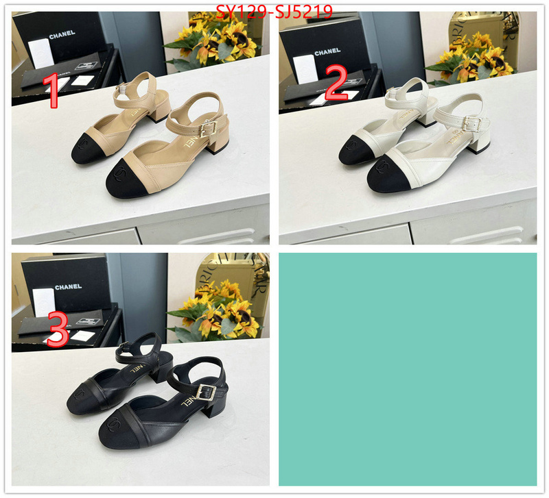 Women Shoes-Chanel what is a 1:1 replica ID: SJ5219 $: 129USD