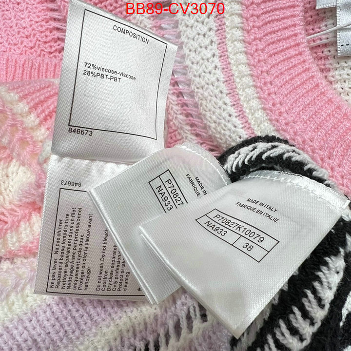 Clothing-Chanel buy high quality cheap hot replica ID: CV3070 $: 89USD