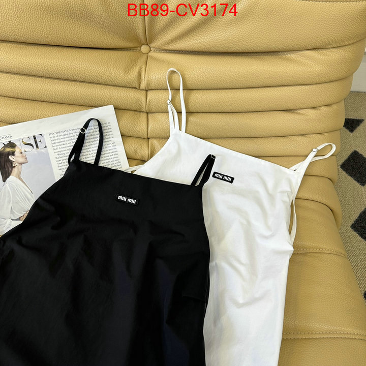 Clothing-MIU MIU can you buy replica ID: CV3174 $: 89USD