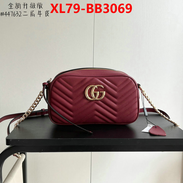 Gucci Bags(4A)-Marmont online store ID: BB3069 $: 79USD,