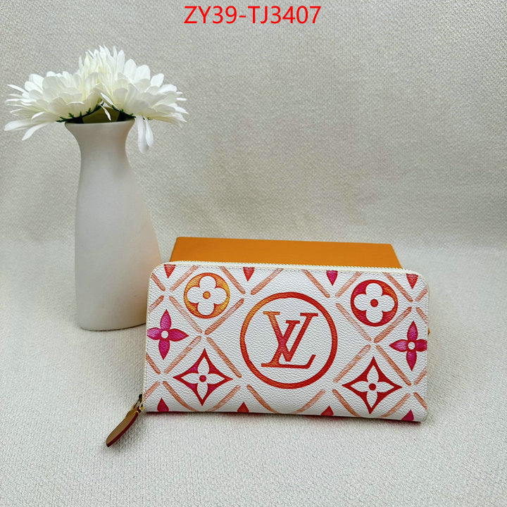 LV Bags(4A)-Wallet buy best high-quality ID: TJ3407 $: 39USD,