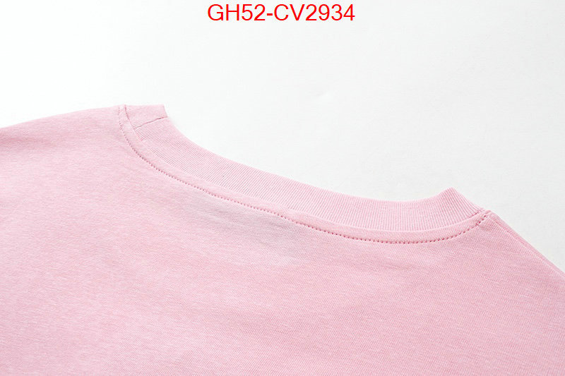 Clothing-Gucci luxury fashion replica designers ID: CV2934 $: 52USD