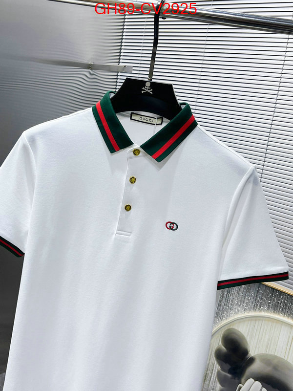 Clothing-Gucci aaaaa+ replica designer ID: CV2925 $: 89USD