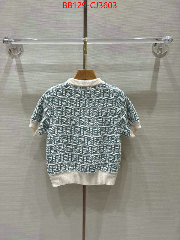 Clothing-Fendi perfect replica ID: CJ3603 $: 129USD