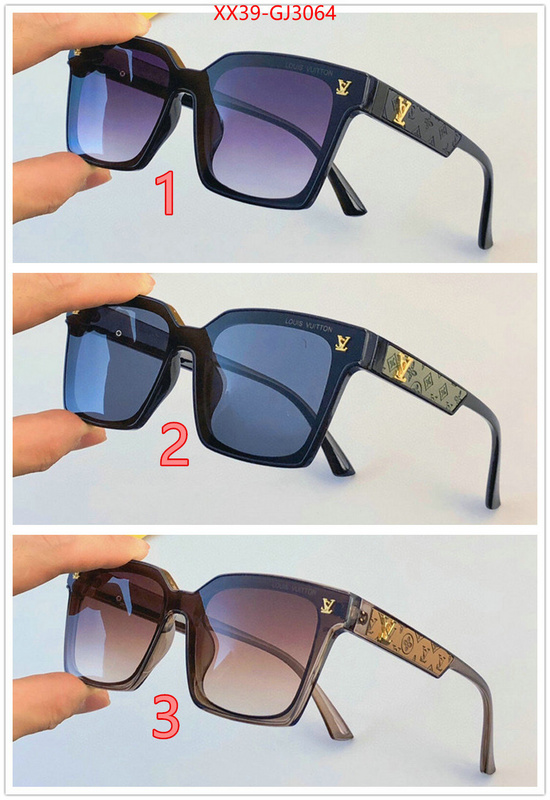 Glasses-LV top fake designer ID: GJ3064 $: 39USD
