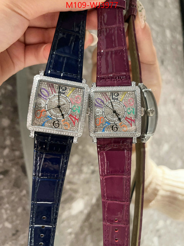 Watch(4A)-Franck Muller the highest quality fake ID: WJ3977 $: 109USD