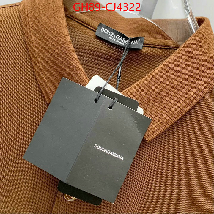 Clothing-DG replica 2024 perfect luxury ID: CJ4322 $: 89USD