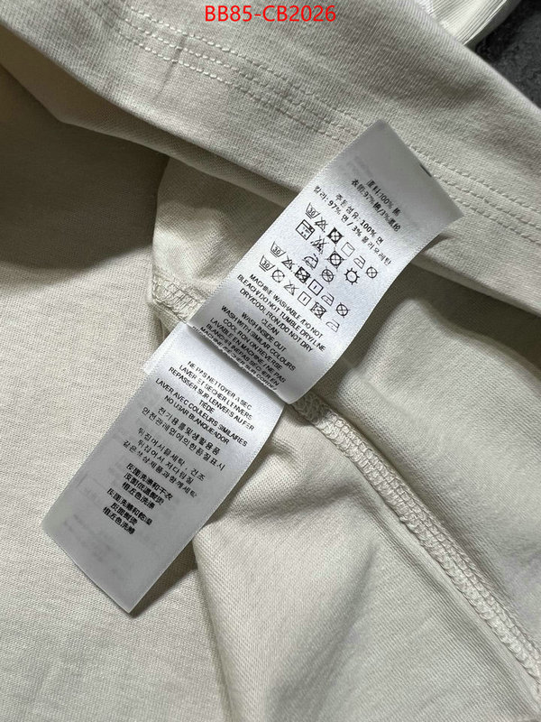 Clothing-Burberry aaaaa+ replica designer ID: CB2026 $: 85USD