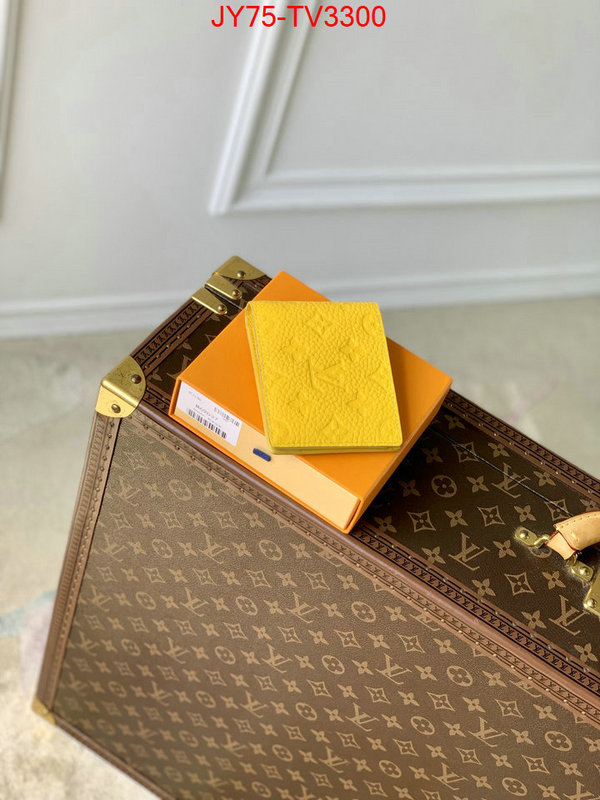 LV Bags(TOP)-Wallet buy cheap ID: TV3300 $: 75USD,