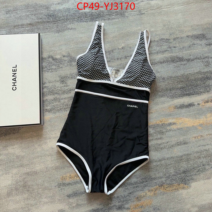 Swimsuit-Chanel where could you find a great quality designer ID: YJ3170 $: 49USD