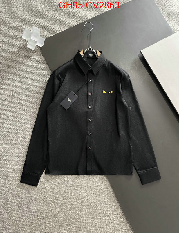 Clothing-Fendi shop designer ID: CV2863 $: 95USD