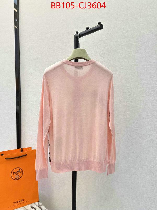 Clothing-Hermes replica 2024 perfect luxury ID: CJ3604 $: 105USD