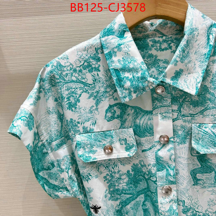 Clothing-Dior aaaaa class replica ID: CJ3578 $: 125USD