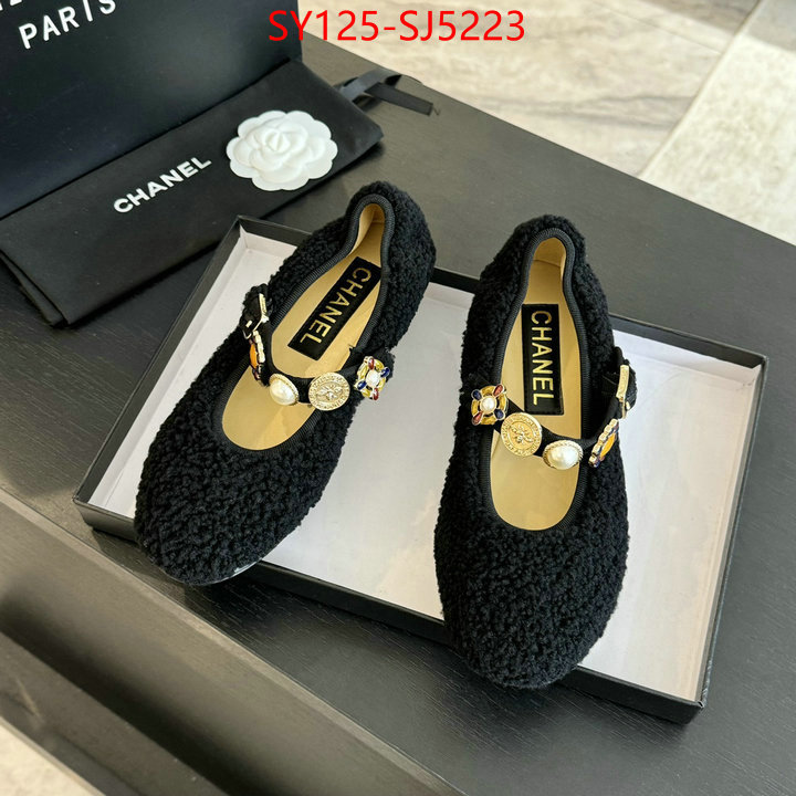 Women Shoes-Chanel where to buy replicas ID: SJ5223 $: 125USD