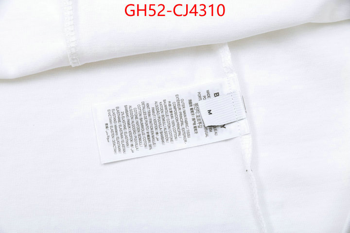 Clothing-Burberry replica shop ID: CJ4310 $: 52USD