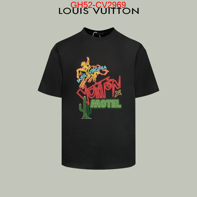 Clothing-LV top fake designer ID: CV2969 $: 52USD