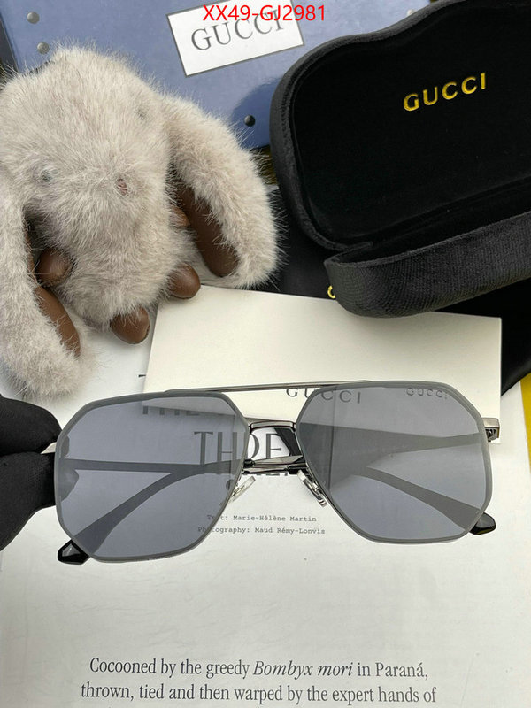 Glasses-Gucci what's the best place to buy replica ID: GJ2981 $: 49USD