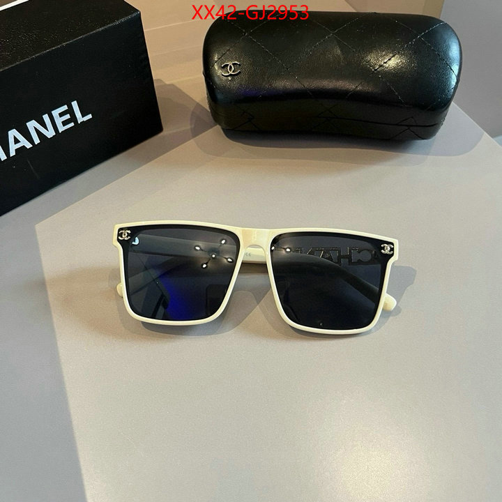 Glasses-Chanel where can you buy replica ID: GJ2953 $: 42USD