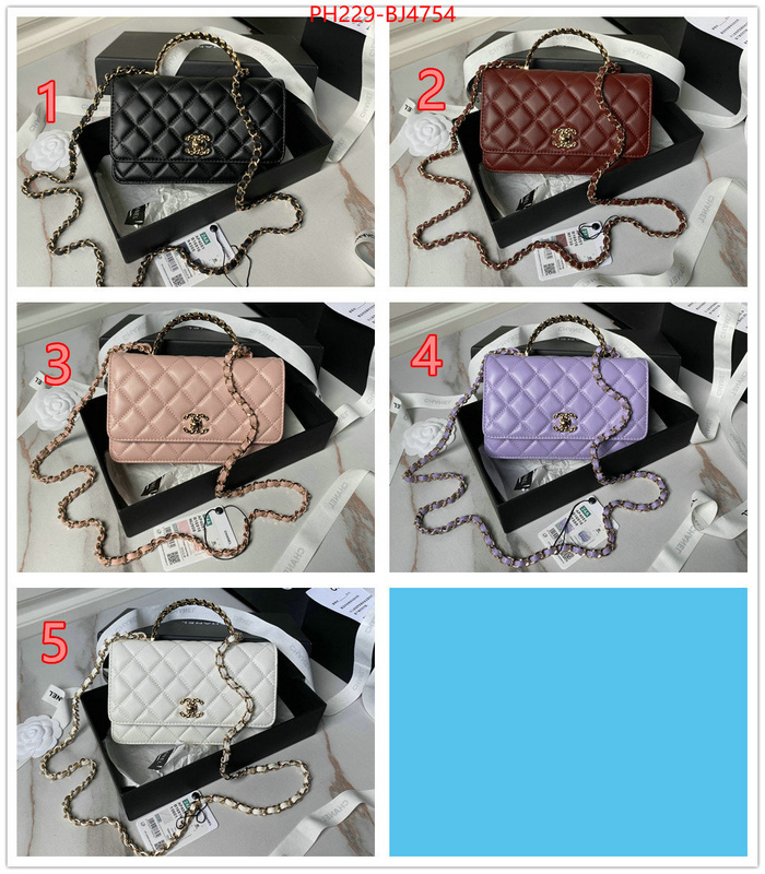 Chanel Bags(TOP)-Handbag- buy the best high quality replica ID: BJ4754 $: 229USD,