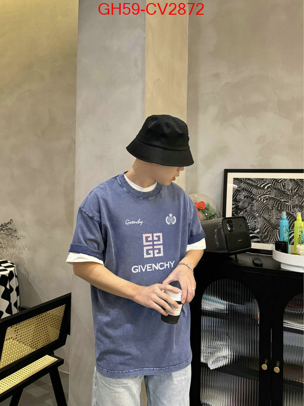 Clothing-Givenchy luxury cheap ID: CV2872 $: 59USD