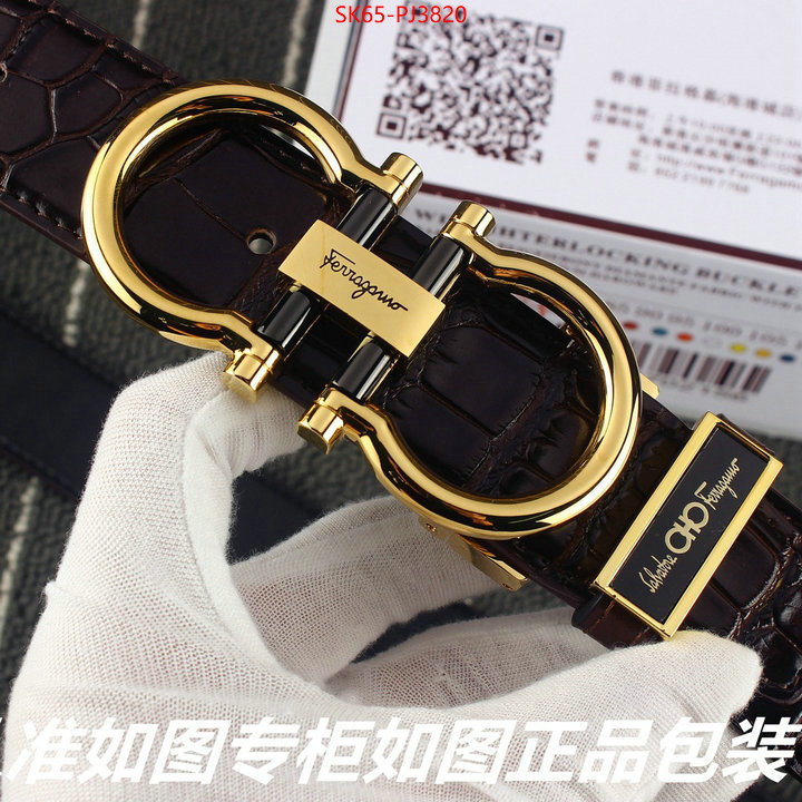 Belts-Ferragamo buy 1:1 ID: PJ3820 $: 65USD