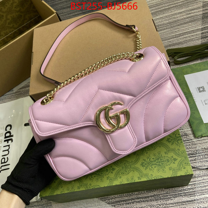 Gucci Bags(TOP)-Marmont top quality replica ID: BJ5666 $: 255USD,