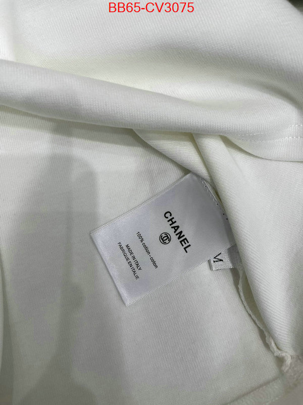 Clothing-Chanel outlet 1:1 replica ID: CV3075 $: 65USD